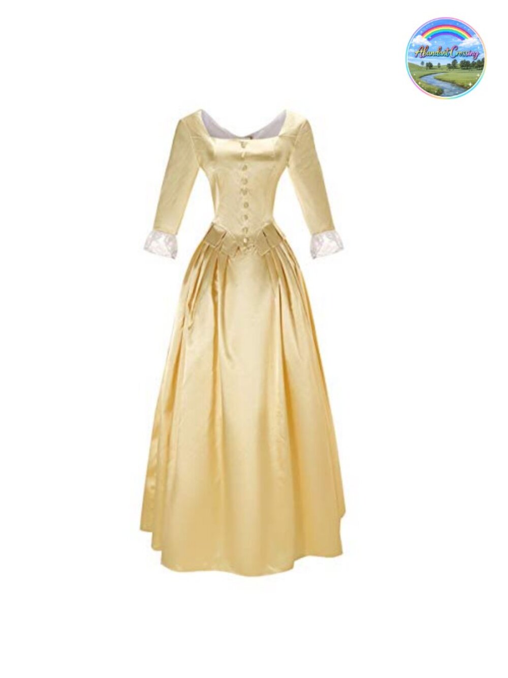 Girls Royal Colonial Princess Costume Hamilton Victorian Stage Dress